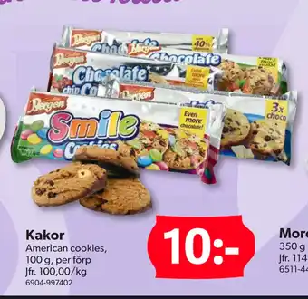 DollarStore Kakor erbjuda