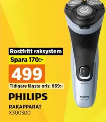 Power Philips rakapparat erbjuda