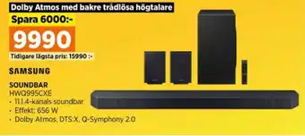 Power Samsung soundbar erbjuda