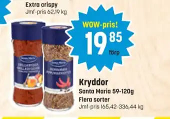 Eurocash Santa maria kryddor erbjuda