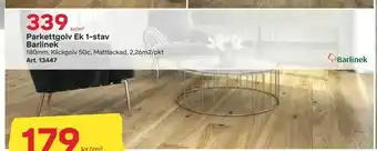 Byggmax Parkettgolv Ek 1-stav Barlinek erbjuda