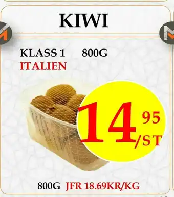 Matmixen Kiwi erbjuda