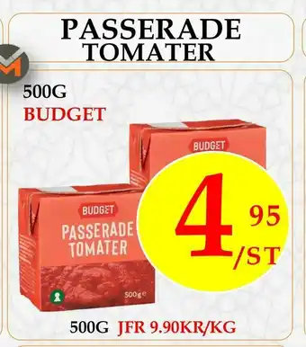 Matmixen Passerade Tomater erbjuda