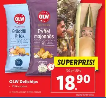 Lidl OLW Delichips erbjuda