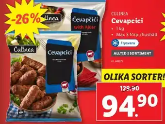 Lidl Cevapcici erbjuda