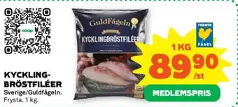 Coop Forum KYCKLINGBROSTFILÉER GuldFägeln erbjuda