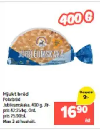 Coop Extra Mjukt brod erbjuda