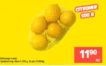 Coop Extra Citroner i nät erbjuda
