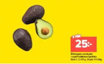 Coop Extra Atmogen avokado erbjuda