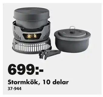 Biltema Stormkök, 10 delar erbjuda