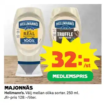 Coop MAJONNÄS erbjuda