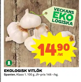 Coop EKOLOGISK VITLÖK erbjuda