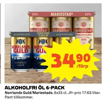 Coop ALKOHOLFRI ÖL 6-PACK erbjuda
