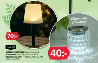 DollarStore Solcellslampa erbjuda