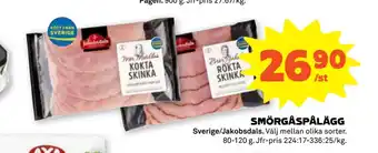 Stora Coop SMÖRGÅSPÅLÄGG erbjuda