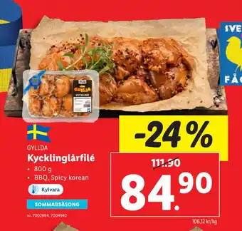 Lidl Kycklinglårfilé erbjuda