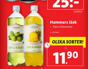 Lidl Hammars läsk erbjuda