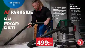 Lidl Våt /torr dammsugare erbjuda