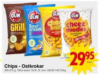 Matöppet Chips - Ostkrokar erbjuda