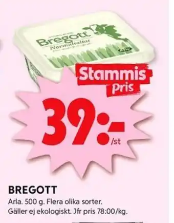 ICA Kvantum BREGOTT erbjuda