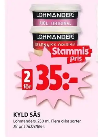 ICA Kvantum KYLD SÅS erbjuda