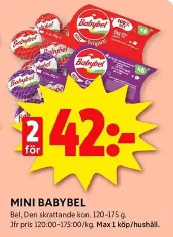 ICA Kvantum MINI BABYBEL erbjuda