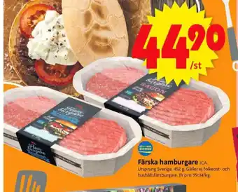 ICA Supermarket Ica hamburgare erbjuda