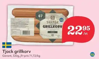 Hemköp Tjock grillkorv erbjuda