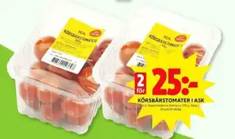 ICA Körsbärstomater I Ask 250g