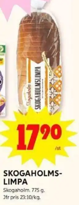 Skogaholmslimpa 775g