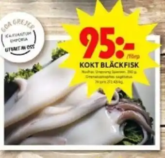 ICA Kvantum Kokt Bläckfisk erbjuda