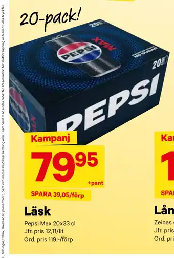 City Gross Läsk erbjuda