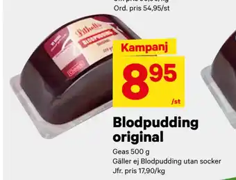 City Gross Blodpudding original erbjuda