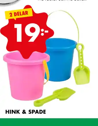 ÖoB HINK & SPADE erbjuda