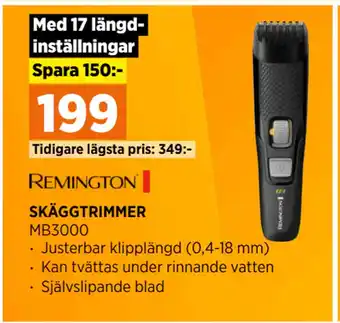 Power SKÄGGTRIMMER erbjuda