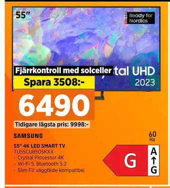 Power 55 4K LED SMART TV erbjuda