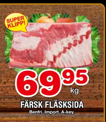 Nya Pulsen FÄRSK FLÄSKSIDA erbjuda