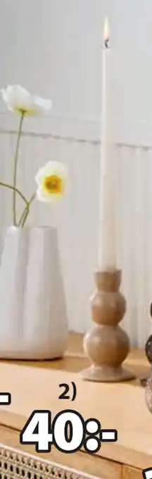 JYSK ANDREAS LJUSSTAKE erbjuda