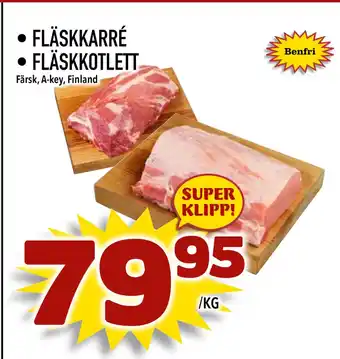 Nya Pulsen FLÄSKKARRÉ • FLÄSKKOTLETT erbjuda