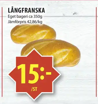 Matvärlden Tensta LÅNGFRANSKA erbjuda