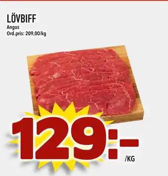 Din Mat LÖVBIFF erbjuda