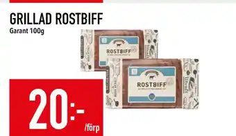 Matdax GRILLAD ROSTBIFF erbjuda