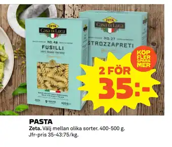 Coop Daglivs PASTA erbjuda