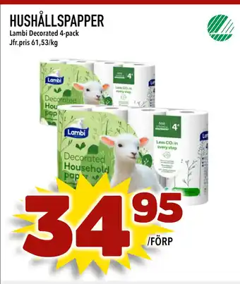 Matdax HUSHÅLLSPAPPER erbjuda