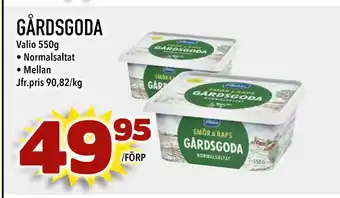 Matdax GÅRDSGODA erbjuda