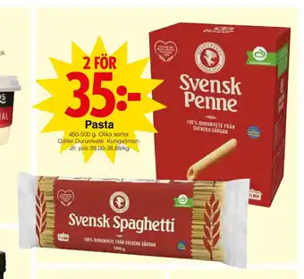 Matöppet Pasta erbjuda