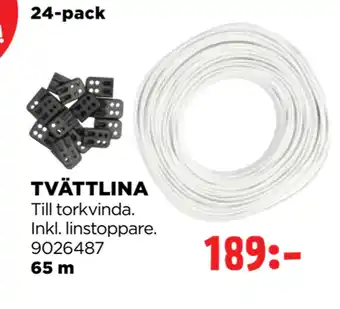 Jem&Fix TVÄTTLINA erbjuda