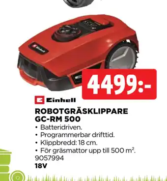 Jem&Fix ROBOTGRÄSKLIPPARE GC-RM 500 erbjuda