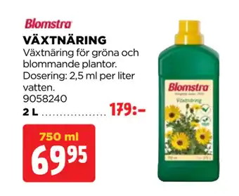 Jem&Fix VÄXTNÄRING erbjuda