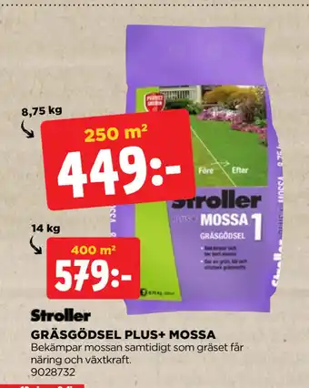 Jem&Fix GRÄSGÖDSEL PLUS+ MOSSA erbjuda